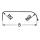 Plastic mudguard B200 S660 L1040 H330
