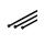 Cable ties black (1 PU = 100 pieces) 550 x 8.0 mm