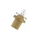 Plastic base lamp 24V 1.2W beige BAX 10 d