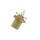 Plastic base lamp 24V 1.2W beige BAX 10 d