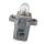 Plastic base lamp 24V 1.2W gray B 8.3 d