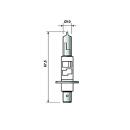 Bulb Narva H1 24V 70W socket P14,5s
