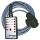Test line 12 volt 13-pin also for CAN-BUS technology