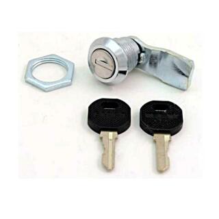 Cylinder lock with key