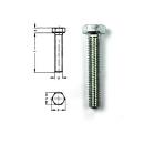 Hexagon head bolts DIN 933 galvanized M8x30