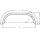 Double axle mudguard profile 12/40 B260 R400 L1980 S1500...