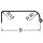 Double axle mudguard profile 12/40 B260 R400 L1980 S1500 H410
