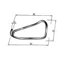 Spring lock left size 0 & 1 for angle lever locks