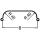 Single-axle fender profile 40