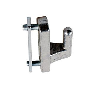 Side wall hinge cpl., TIR, with threaded plate, M8 countersunk screws