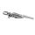 Eccentric lock, security size 1, adjustable length, galvanized