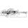 Eccentric lock, security size 1, adjustable length, galvanized