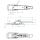 SPP - eccentric lock, ZB-01, 210 mm, round bracket, galvanized