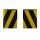 Warning flag tail lifts left / right & holder