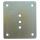 Counter plate for lashing troughs