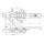 Eccentric lock, safety device, 265 mm, long handle adjustable. galvanized.