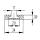 Airline lashing rail aluminum L 2998 mm undrilled, W 34 mm, H 9.6 mm