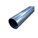 Galvanized flat pipe 50 x 1.5 mm approx. 6300 mm long