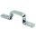 Flat cramp galvanized h 18mm l 78mm w 28mm