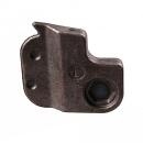 Welding plate short left, 72 mm, with threaded bolt M 14...