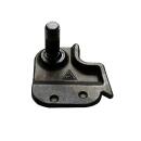 Welding plate short left, 72 mm, with threaded bolt M 14...