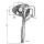 Angle lever lock size 1, length 180 mm, left-hand design - galvanized