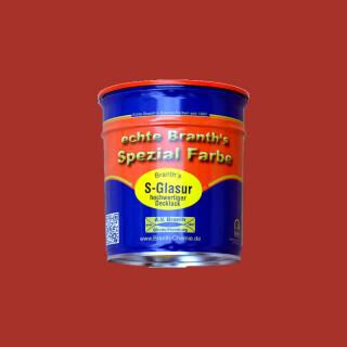 Branths S-Glaze (slow drying) can 0.75 l red MB3538