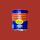 Branths S-Glaze (slow drying) can 0.75 l red MB3538