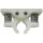 Jaw part for door holder, white, plastic