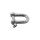 Shackle, galvanized, straight, shackle 5 x 10 x 20 mm, 50 kg
