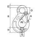 Eyelet hook load capacity 1120 kg