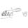 Winterhoff safety coupling WS 3000 bore 14/12 drawbar Ø 50