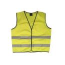 Safety vests with 2 reflective strips each