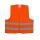 Safety vests with 2 reflective strips each