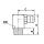 Conical grease nipple 90° H3 M6 x 1.0 SW 7