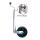 AL-KO support wheel, soft wheel, plastic rim 215x65, 150 kg
