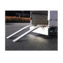 Loading ramps, bent aluminum, 2000 x 260 mm, 1000 kg / pair
