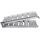 Foldable loading ramp aluminum 1800mm x 300mm 200 kg