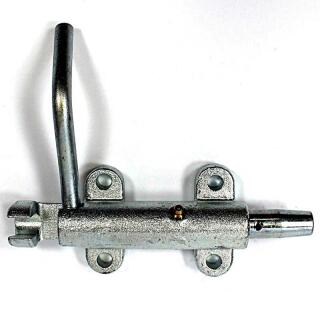 Spring latch galvanized on the left