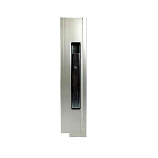 Drop side locks with stop, anodized aluminum 400 mm on the right