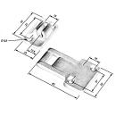 Lid hinge, detachable (swivel hinge), 2-part