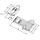 Lid hinge, detachable (swivel hinge), 2-part