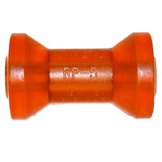 Keel roller polyurethane length 127 mm, axle Ø 16.5 mm