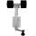 Fixed support square tube, adjustable 34 x 34 mm