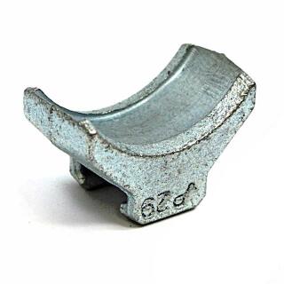 Clamping plate for support wheel holder