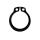 Retaining ring 14 x 1