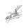 Overrun device KNOTT KFG35 2700-3500 kg support wheel