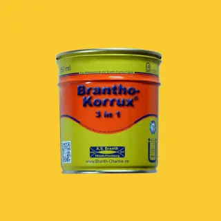 Brantho Korrux "3 in 1" 0.75 liter can zinc yellow RAL 1018