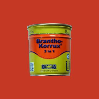 Brantho Korrux "3 in 1" 0.75 liter can blood orange RAL 2002