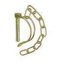 Pin safety chain bolt Ø 10mm